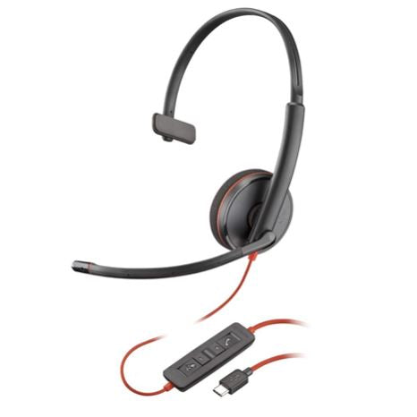 POLY DIADEMA BLACK WIRE C3210 USB-A MONAURAL NEGRA(8X214A6) POLY DIADEMA BLACK WIRE C3210 USB-A MONAURAL NEGRA(8X214A6)